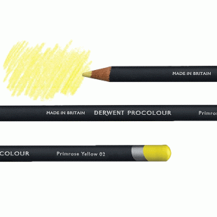 Derwent Procolour Pencil : 02 Primrose Yellow