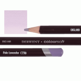 Derwent Coloursoft Coloured Pencil C230 Pale Lavender