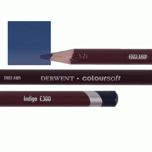 Derwent Coloursoft Coloured Pencil C300 Indigo