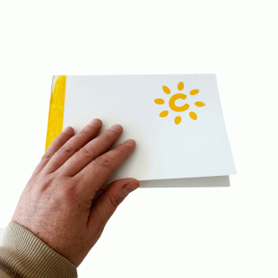 Скицник за Акварел Слънчоглед : 250 gsm : 20 листа : А5