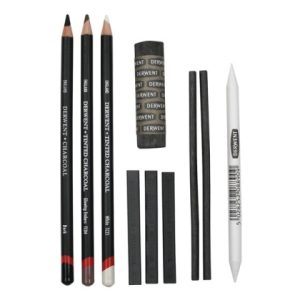 Royal Talens Artist Sketching Willow Charcoal Sticks - Thin 3-4mm Pack of 30