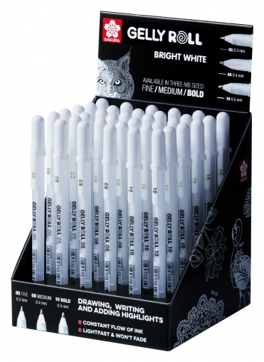 Gelly Roll Classic (05) Fine-White Pen