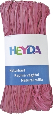 Цветна Рафия : Снопче 50 g : Розова | Слънчоглед