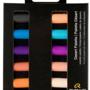 Soft Pastels Talens Rembrandt Micro 10 Dark Desert Palette