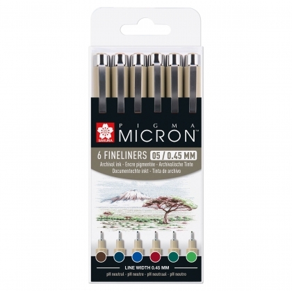 Sakura Pigma Micron Fineliner Pen Micron 01/0.25mm Colours – ArtSmart Art  Store & Picture Framing