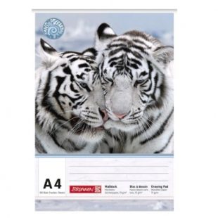 Drawing Pad Brunnen : 70 gsm : 100 sheets : A4