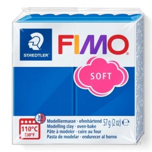 Полимерна Глина : Fimo Soft : 37 : Синя Pacific