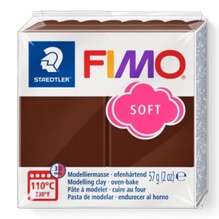 Полимерна Глина : Fimo Soft : 75 : Шоколад