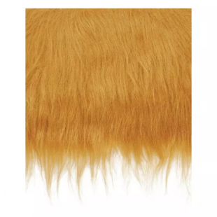 Craft Faux Fur Fabric for Toy Making : Brown