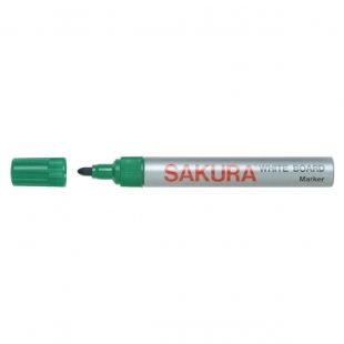 Маркер за Бяла Дъска : Sakura Whiteboard Marker : Зелен