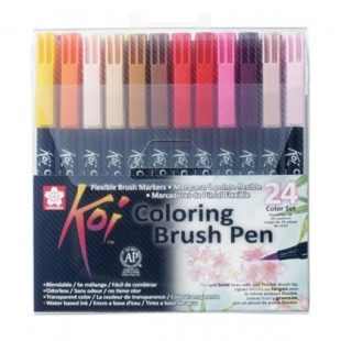 Sakura Koi : Colouring Brush Pen : Set of 24