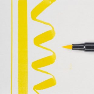 Sakura Koi Colouring Brush Pen Yellow