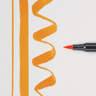 Sakura Koi Colouring Brush Pen Orange