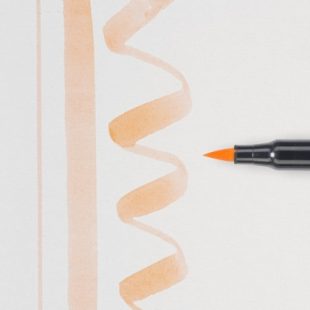 Sakura Koi Colouring Brush Pen Red Coral