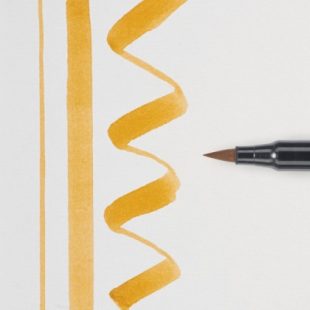 Sakura Koi Colouring Brush Pen Brown Woody