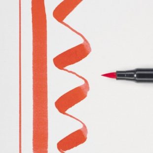 Sakura Koi Colouring Brush Pen Vermilion