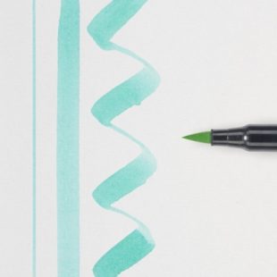 Sakura Koi Colouring Brush Pen Green Ice
