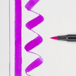 Sakura Koi Colouring Brush Pen Red Rose