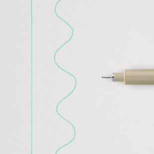 Fineliner Sakura Pigma Micron : 04 : 0.4 mm : Green