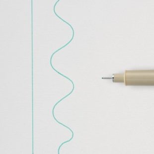 Fineliner Sakura Pigma Micron : 02 : 0.3 mm : Green