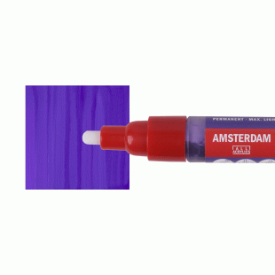 Acrylic Paint Marker : Amsterdam : M : Medium : 4 mm : 507 Ultramarine Violet : Opaque