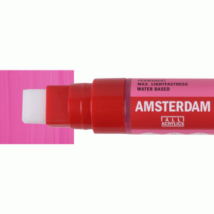 Acrylic Paint Marker : Amsterdam : L / Large : 15 mm : 385 Quinacridone Rose Light : Opaque
