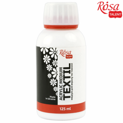 Rosa Talent : Fabric Medium for Acrylic Paint : 125 ml