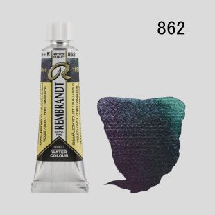 Rembrandt : Watercolour Tube : 10 ml : Chameleon : 862 Violet/Blue/Green