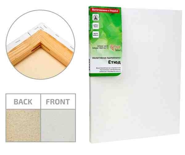 Stretched Canvas for Painting : Rosa Gallery : 100% Cotton : Fine-Grain ...