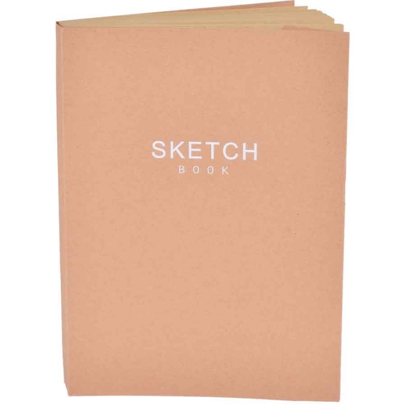 Kraft Paper Sketchbook 80 gsm 128 sheets A5 Slanchogled