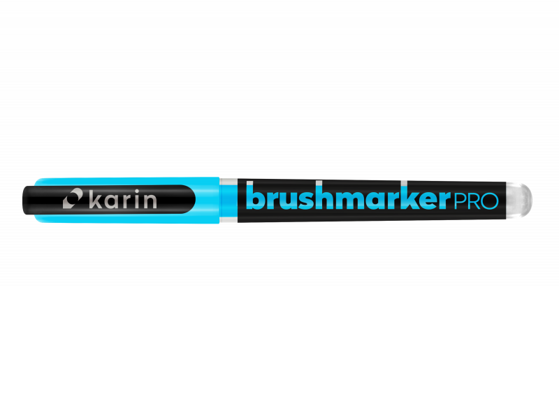 Karin Brushmarker Pro Neon Bright Brushpens Brush Lettering Modern  Callighraphy 