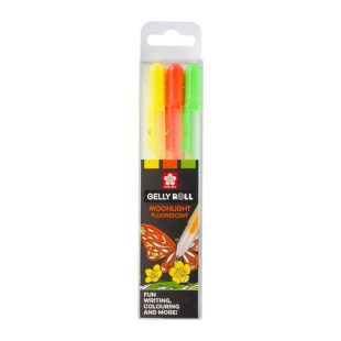 Sakura Gelly Roll Pens : Moonlight Happy : Set of 3 : Bold 10