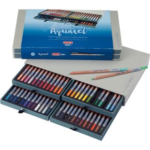 Акварелни Моливи : Bruynzeel Design Aquarel : 48 Цвята