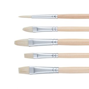 Четки от Четина : Art Creation : Дълга Дръжка : 5 Различни