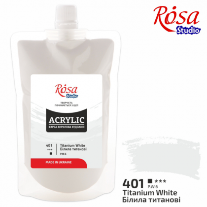 White Acrylic Paint - 200 ml - New Cheap Price