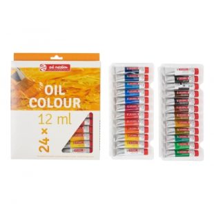 Basic Oil Paint Set : Talens Art Creation : 12 ml x 24 Colours