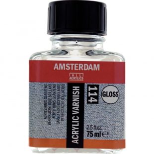 Лак за Акрилни и Маслени Бои : Amsterdam 114 : Гланциращ : 250 ml