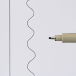 Pigma Micron Fineliner : 10 : 0.6 mm : Cool Gray