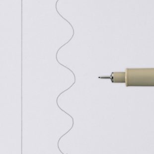 Pigma Micron Fineliner : 01 : 0.25 mm : Cool Gray