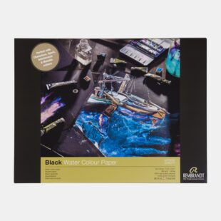 Скицник за Акварел с Черна Хартия : Rembrandt : 360 gsm : 30 x 40 cm