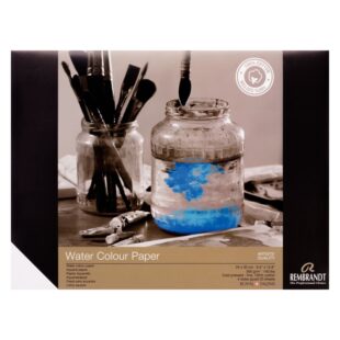Скицник за Акварел : 100 % Памук : Rembrandt : 300 gsm : 24 x 32 cm