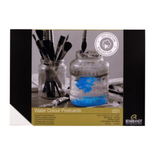 Скицник за Акварел : 25% Памук : Rembrandt : 300 gsm : Пощенски Картички
