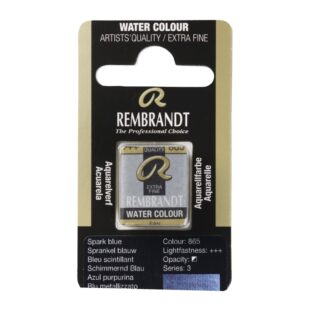 Rembrandt : Watercolour Half Pan : Special Effects : 865 Spark Blue