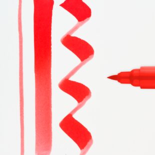 Talens Ecoline : Watercolour Brush Marker Pen : 334 Scarlet