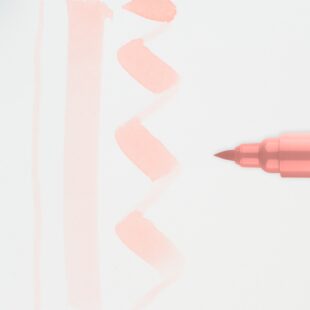 Talens Ecoline : Watercolour Brush Marker Pen : 381 Pastel Red