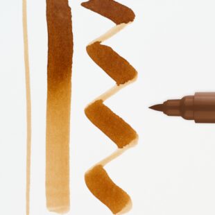 Talens Ecoline : Watercolour Brush Marker Pen : 416 Sepia