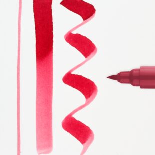 Talens Ecoline : Watercolour Brush Marker Pen : 422 Reddish Brown