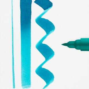 Talens Ecoline : Watercolour Brush Marker Pen : 654 Fir Green