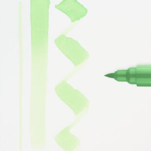 Talens Ecoline : Watercolour Brush Marker Pen : 666 Pastel Green