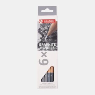 Graphite Drawing Pencil Set : Art Creation : 6 Pcs : HB - 8B